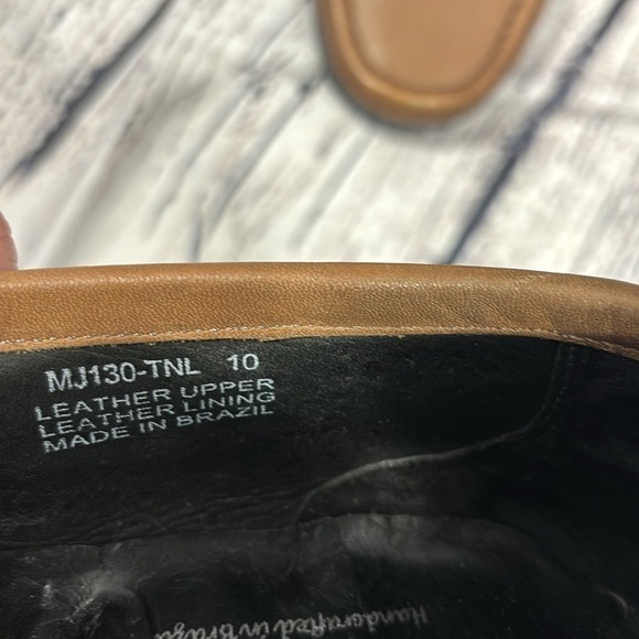 Marc Joseph Men’s Light Brown Size 10 Leather Shoes - Picture 10 of 11